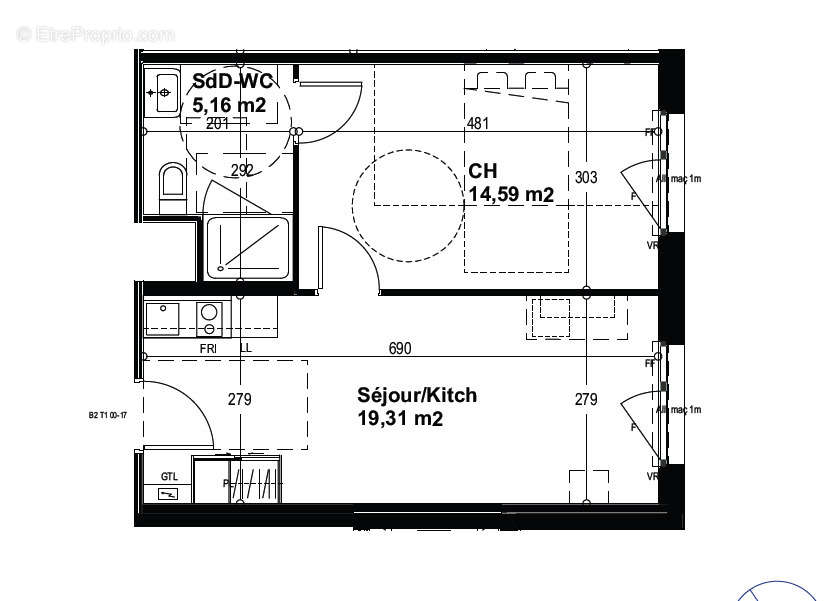 Appartement à THIONVILLE