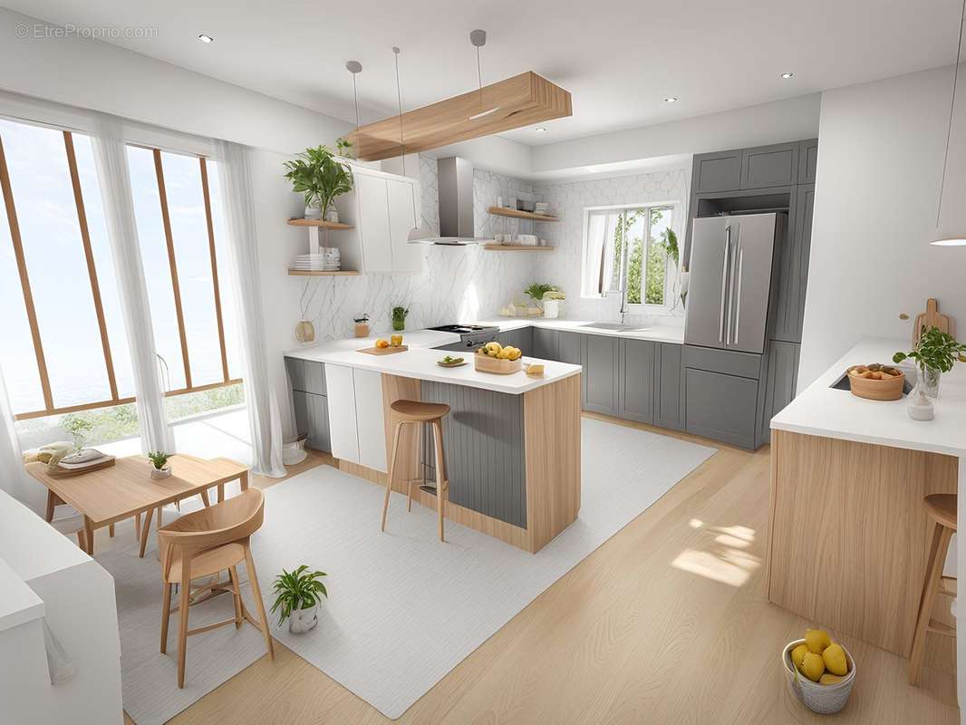 Projet 3D Cuisine - Maison à ROZERIEULLES