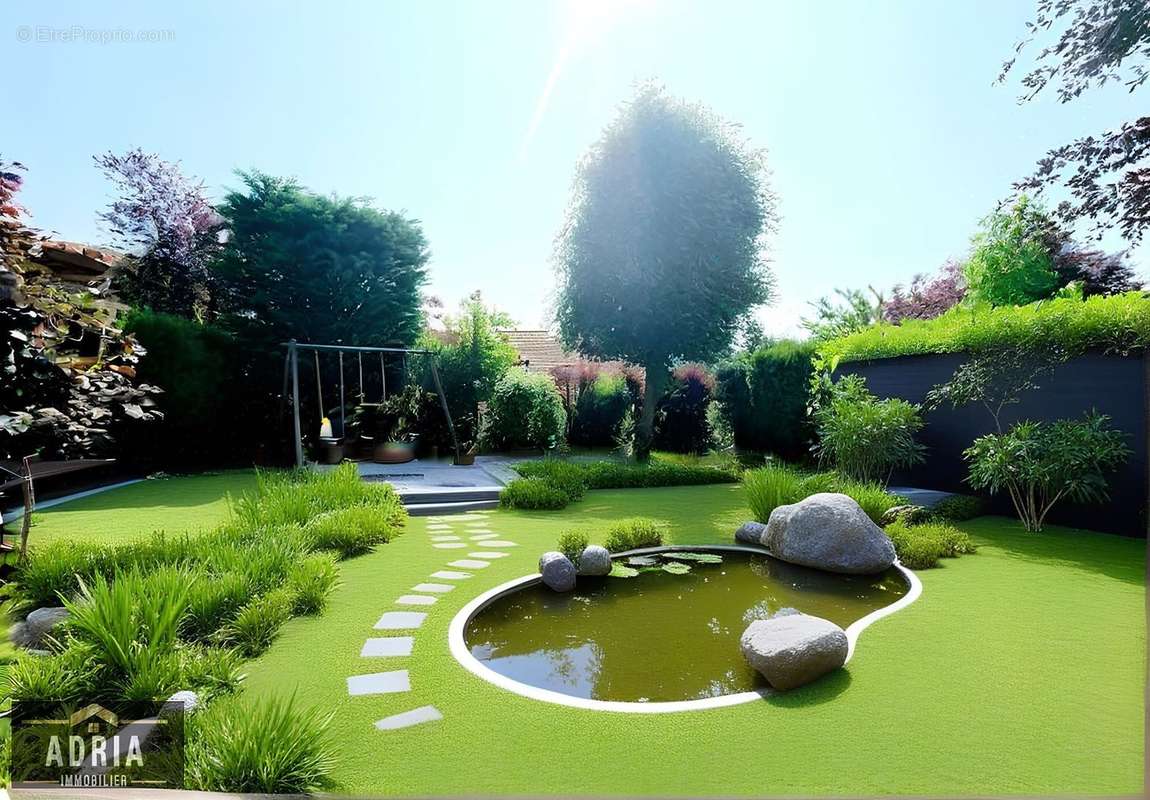 Projet Déco 3D Jardin - Maison à ROZERIEULLES