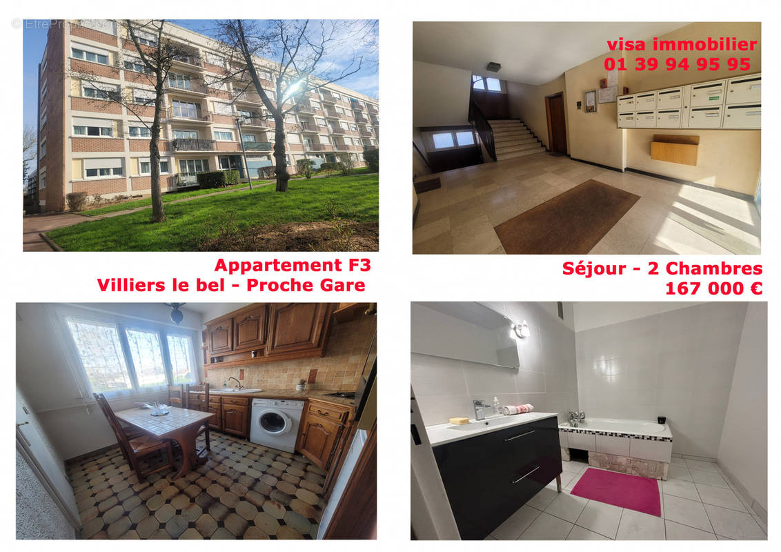 Appartement à VILLIERS-LE-BEL