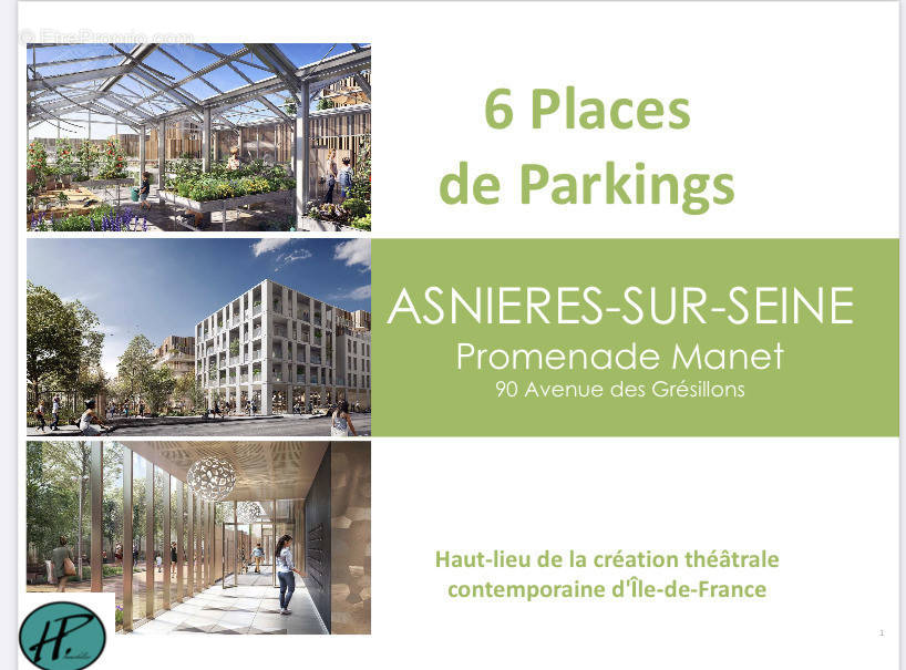 Parking à ASNIERES-SUR-SEINE