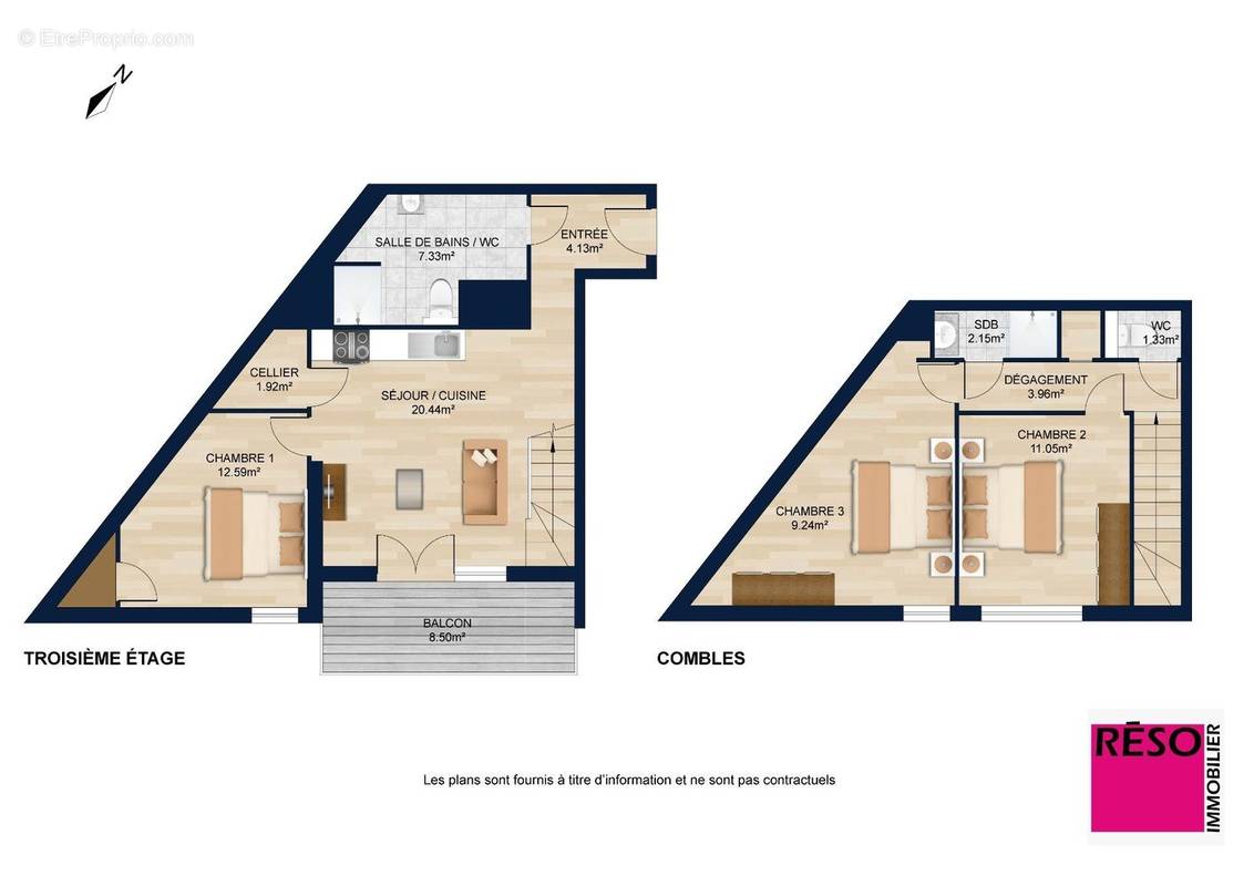 Appartement à SAINT-PIERRE-EN-FAUCIGNY