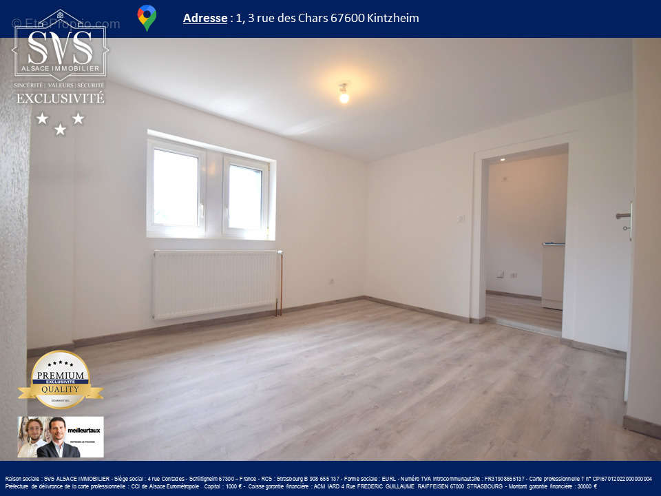 Appartement à KINTZHEIM