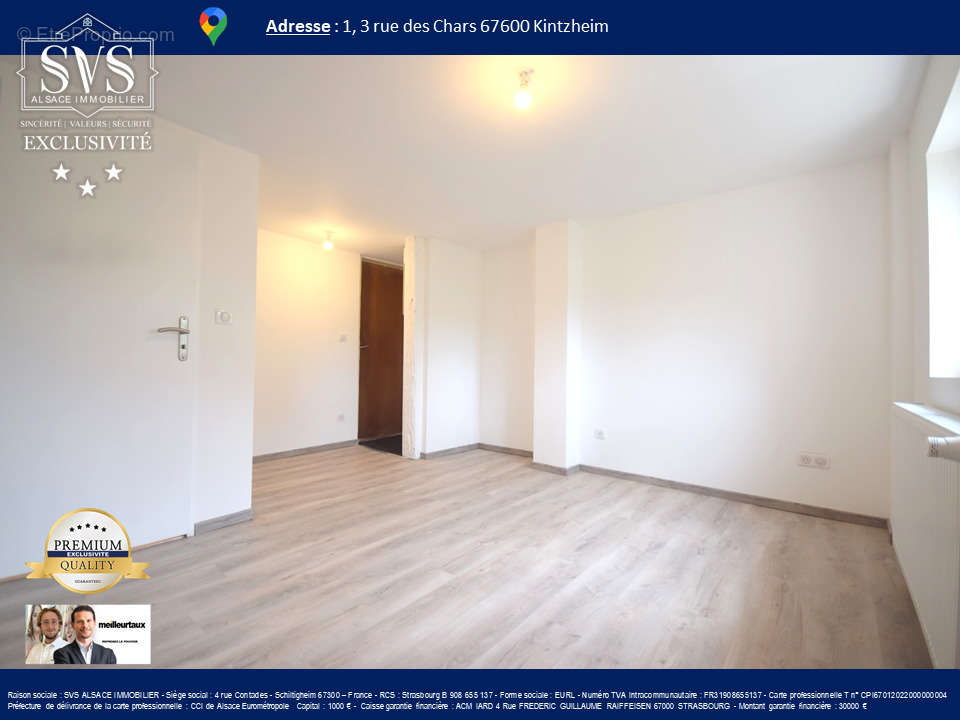 Appartement à KINTZHEIM