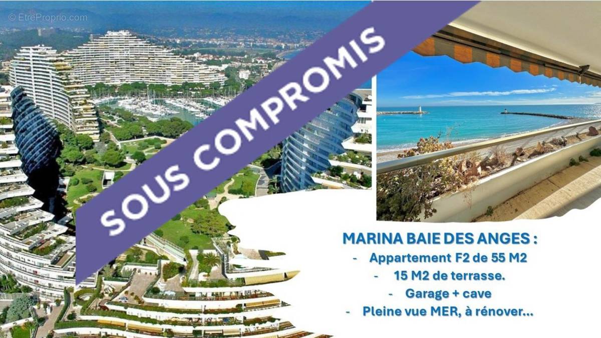 Appartement à VILLENEUVE-LOUBET