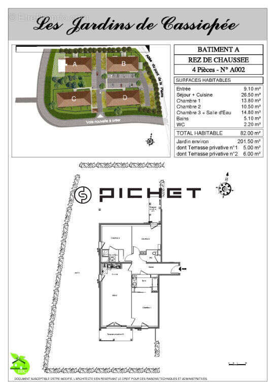 Appartement à SAINT-MEDARD-EN-JALLES