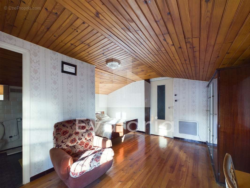 Chambre de l&#039;appartement indépendant. - Maison à TOULOUSE