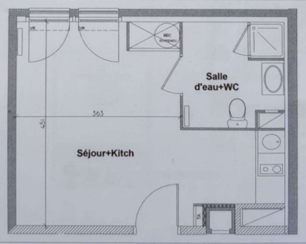 Appartement à VILLENEUVE-LA-GARENNE