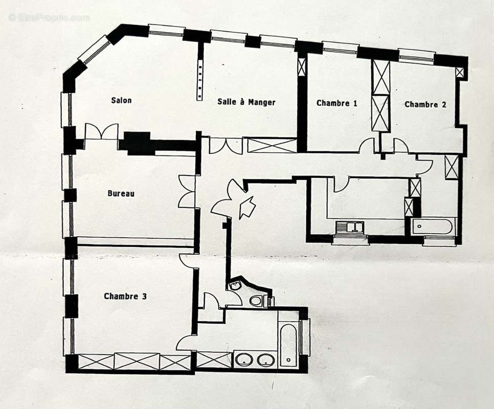 Appartement à PARIS-1E