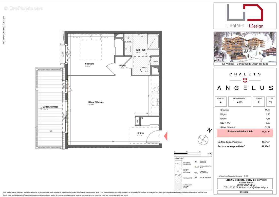 Appartement à SAINT-JEAN-DE-SIXT