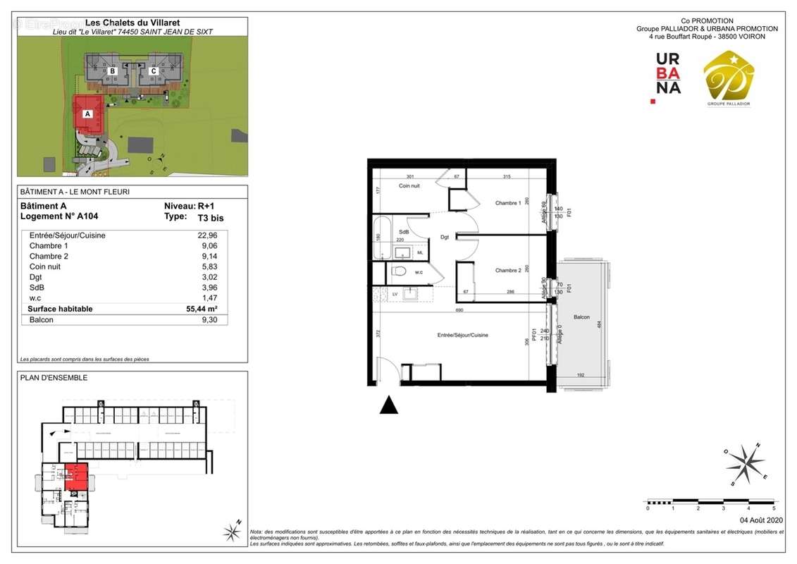 Appartement à SAINT-JEAN-DE-SIXT