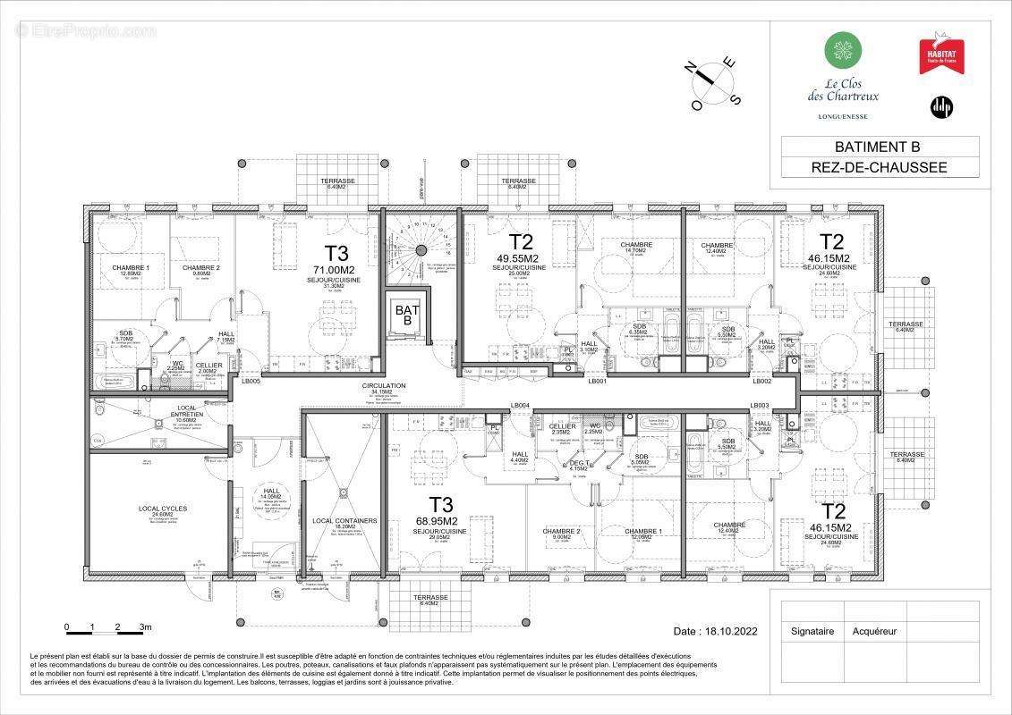 Appartement à LONGUENESSE