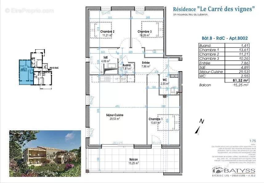 Appartement à ROBION