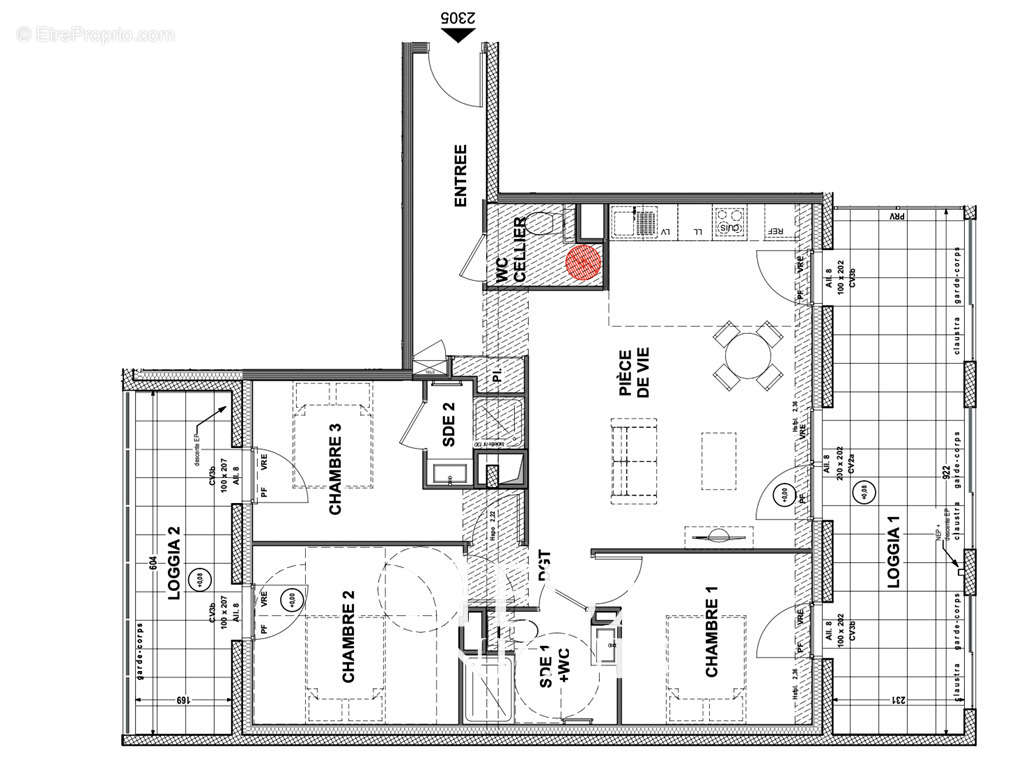 Appartement à LA ROCHE-SUR-YON