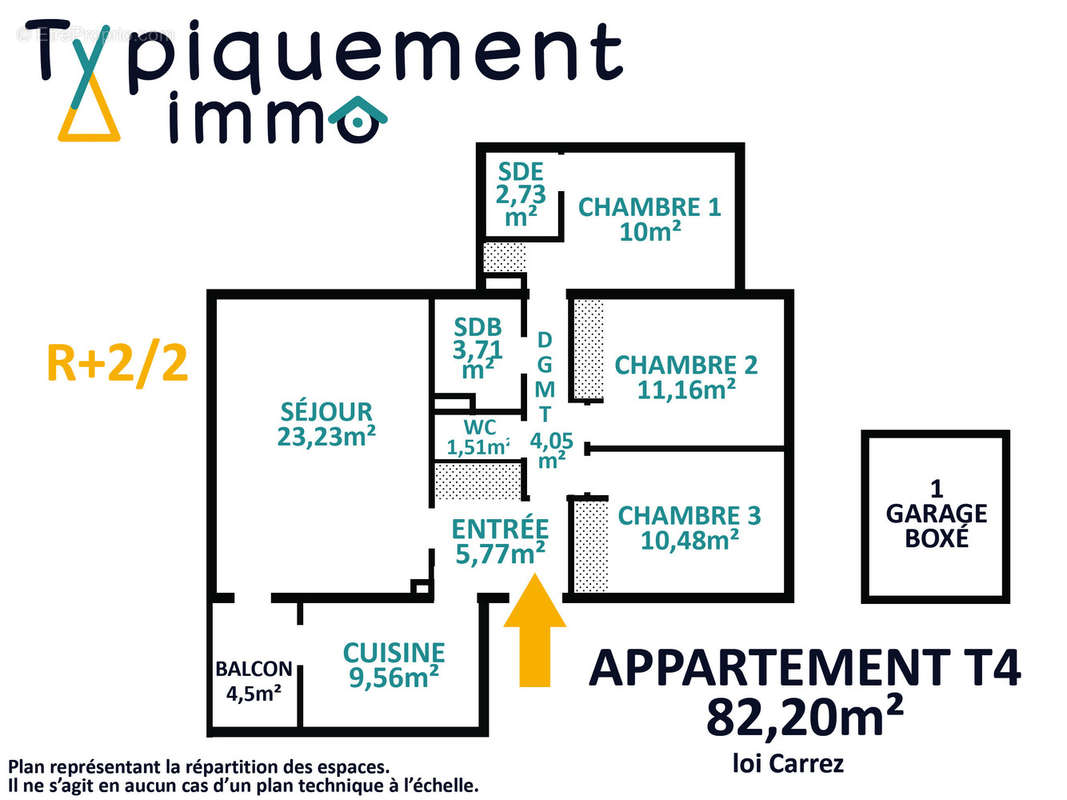 Appartement à TOULOUSE