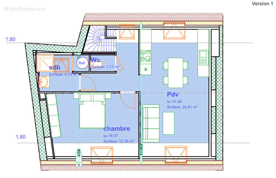 Appartement à MONTREUIL