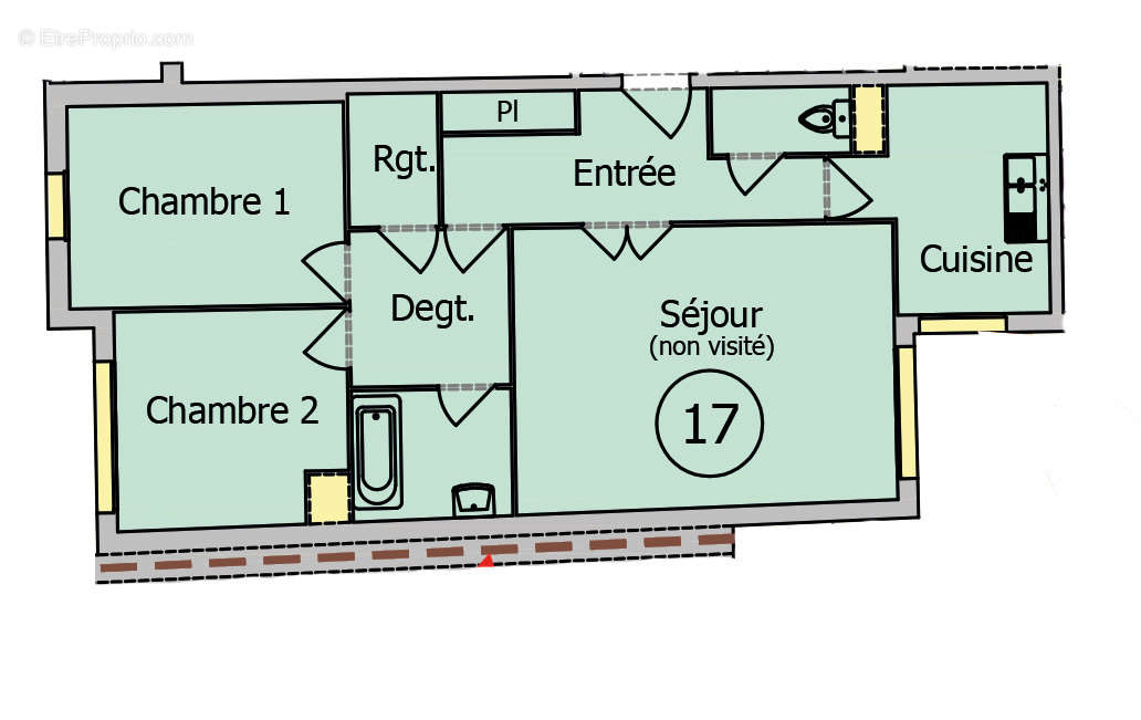 Appartement à CLICHY