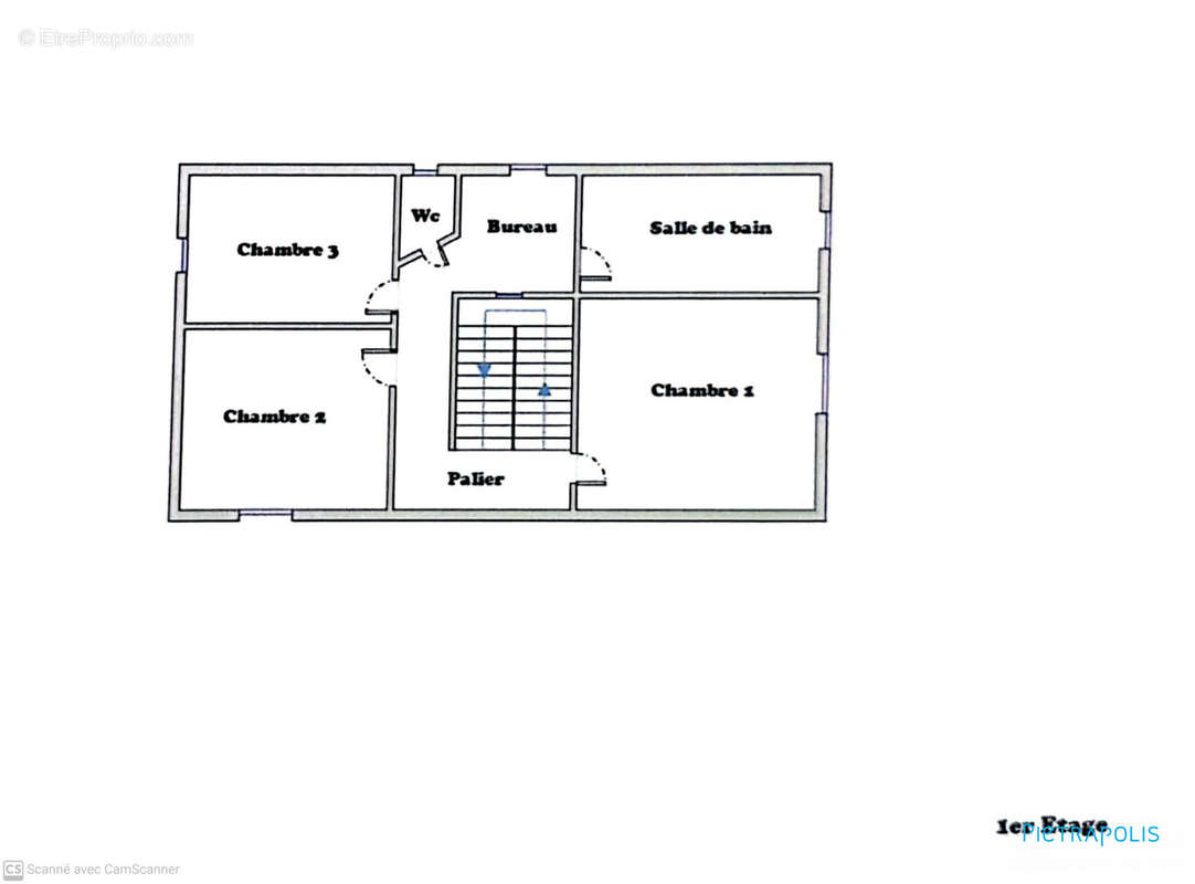 PLAN RDC+1 - Maison à CHATONNAY