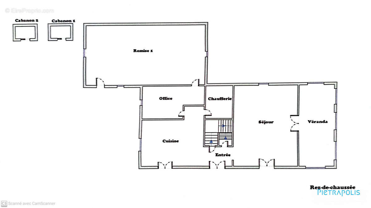 PLAN RDC - Maison à CHATONNAY