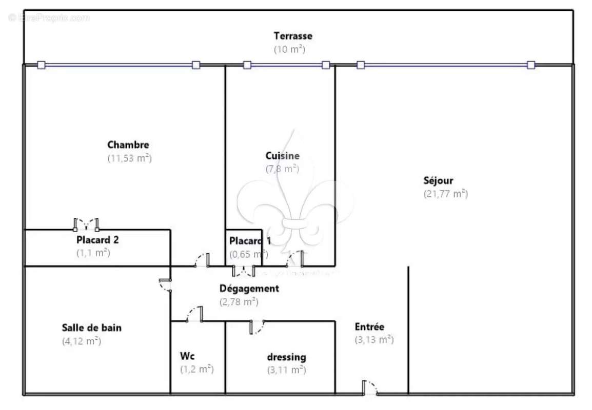 Appartement à LE CANNET