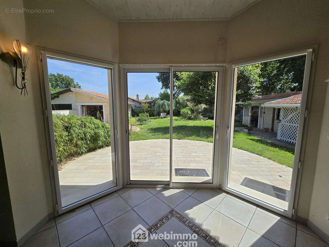 Vue sur le jardin - Maison à AUDENGE