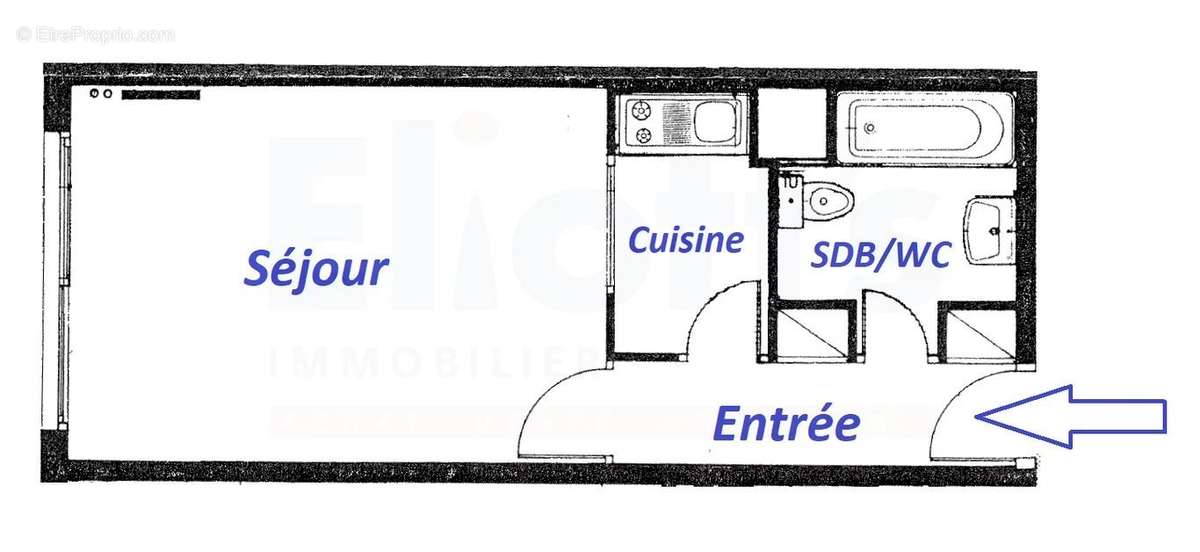 Appartement à PARIS-13E