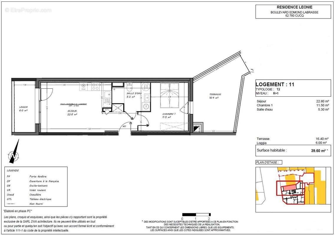 Appartement à CUCQ