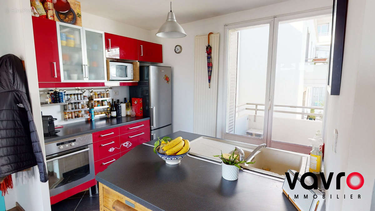 CUISINE BALCON OUEST - Appartement à LYON-8E