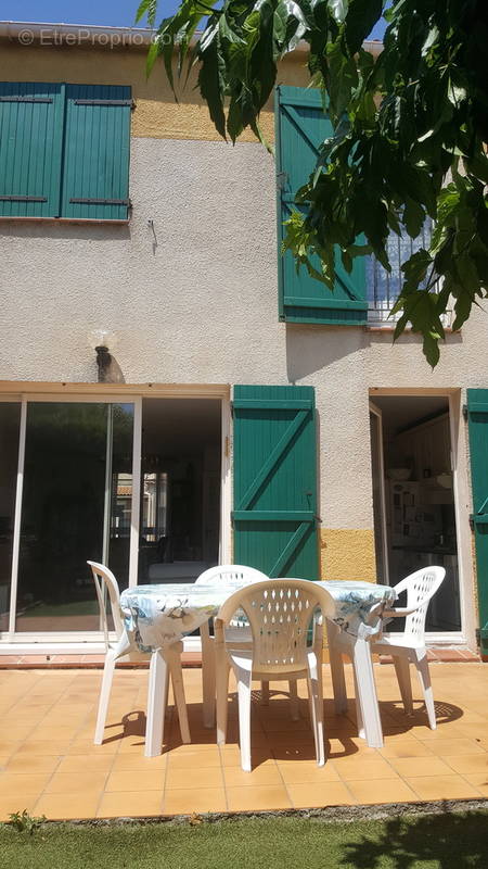 Terrasse côté jardin - Maison à MARSEILLE-13E