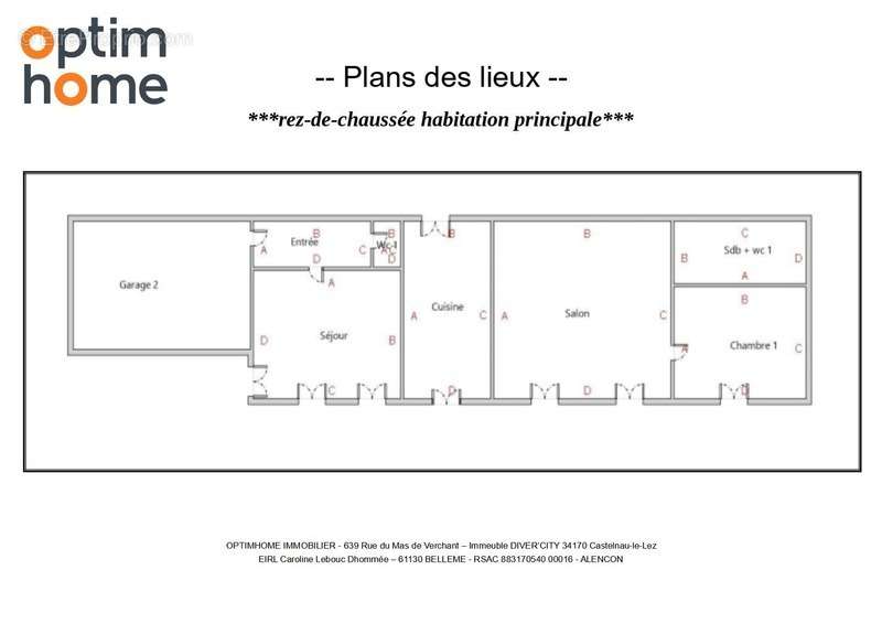 Maison à SAINT-GERMAIN-DE-LA-COUDRE