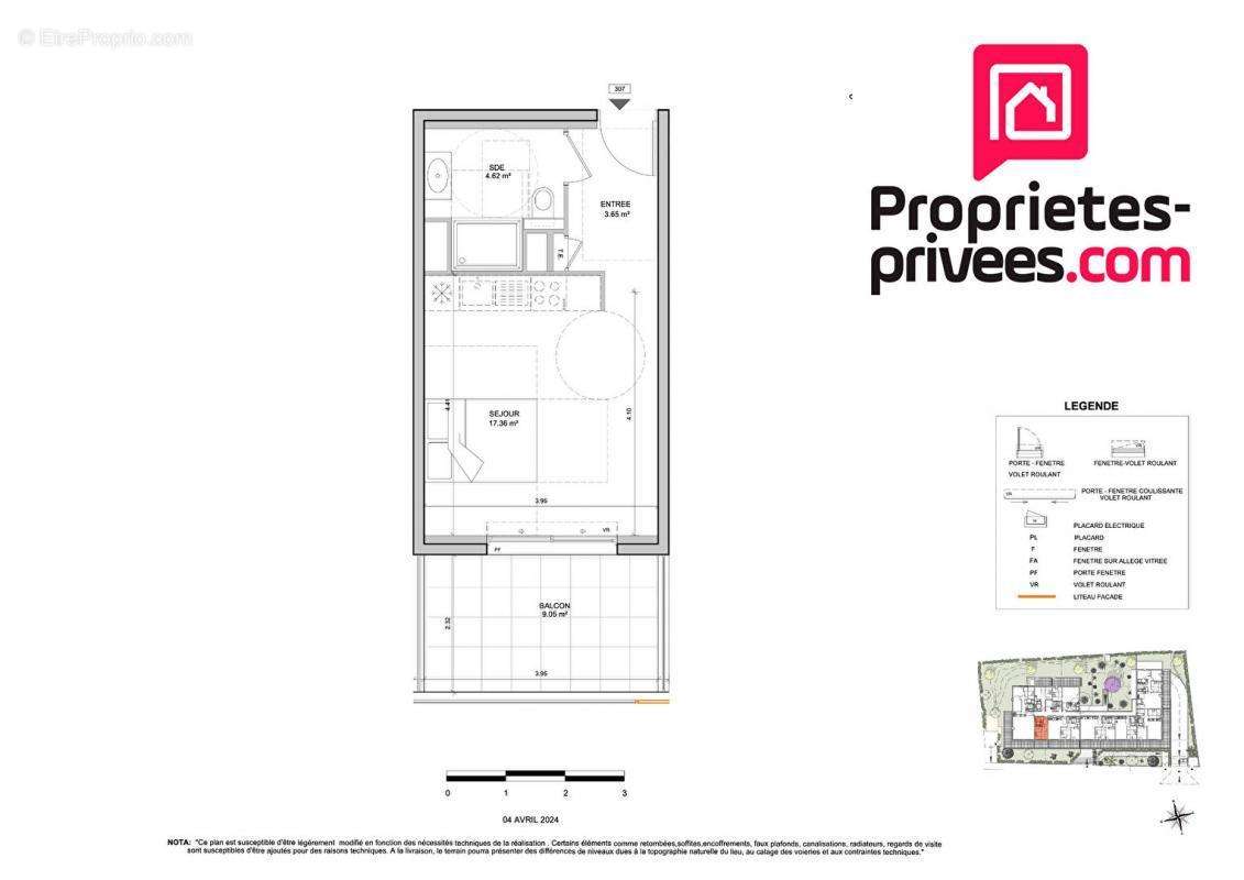 Appartement à VILLENEUVE-LOUBET