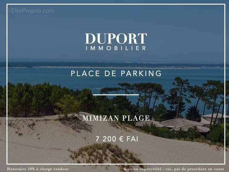 Parking à MIMIZAN