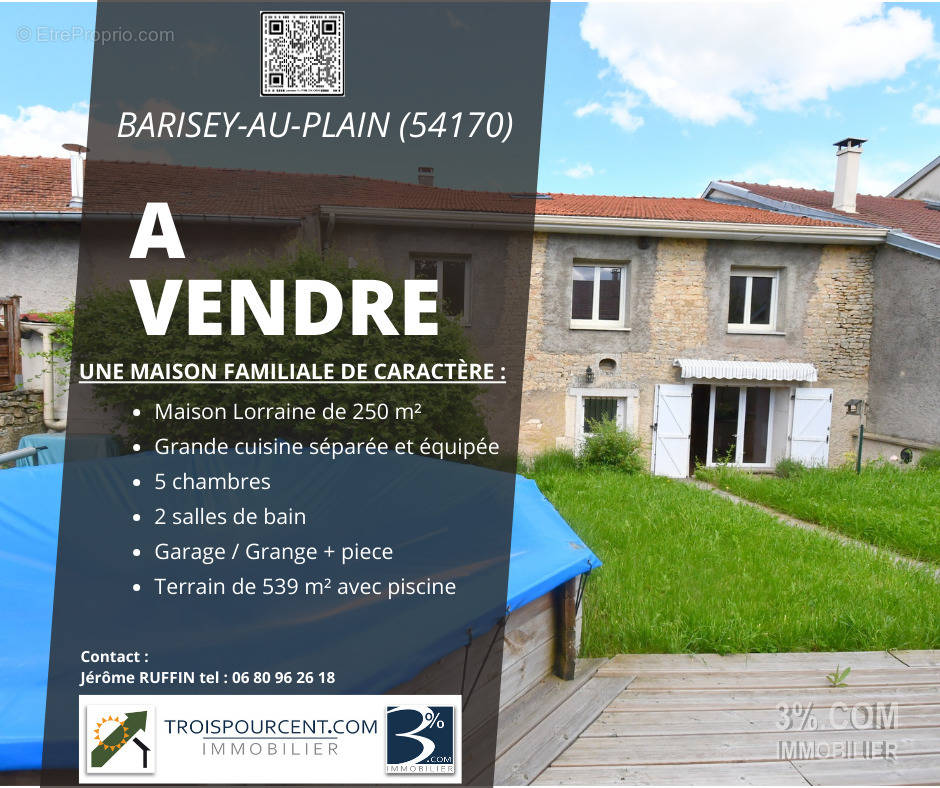 Maison à BARISEY-AU-PLAIN