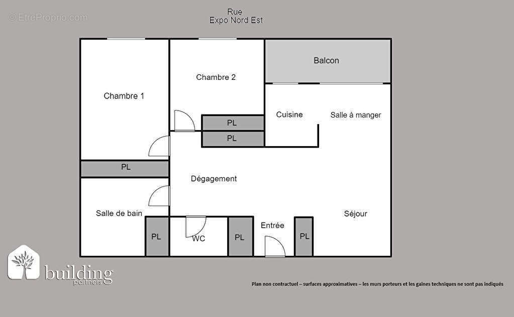 Appartement à LEVALLOIS-PERRET