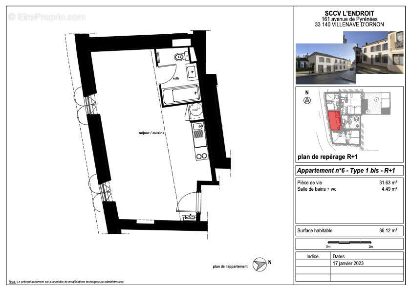 Appartement à LANDIRAS