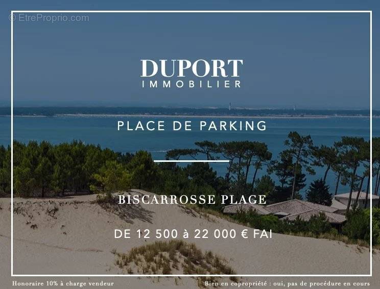 Parking à BISCARROSSE