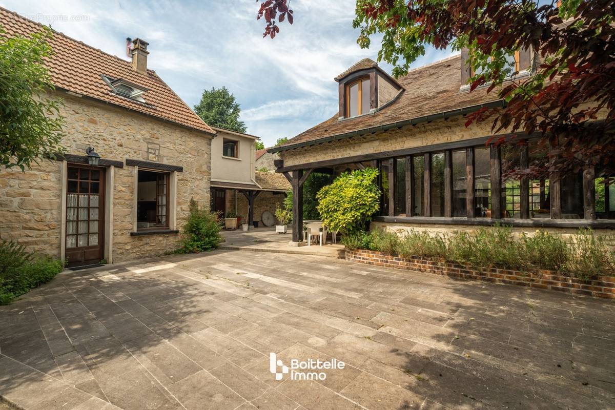 ensemble des deux maisons - Maison à BARBIZON