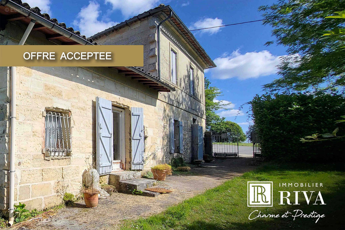 Maison à CARIGNAN-DE-BORDEAUX