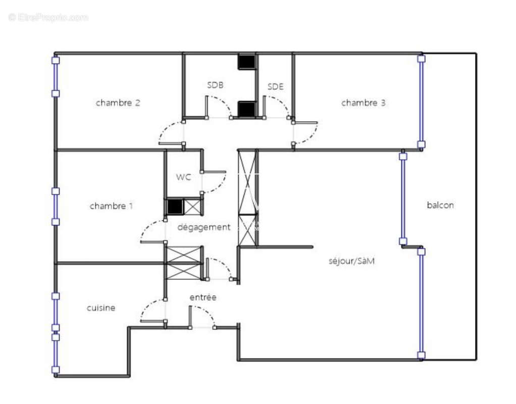 Appartement à MAISONS-LAFFITTE