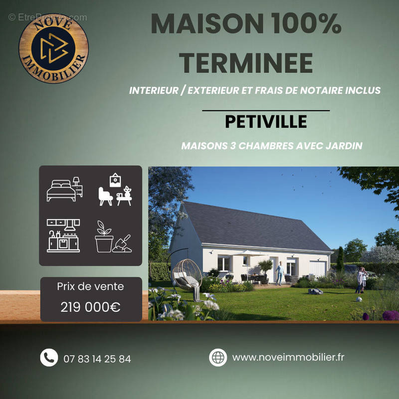 Maison à PETIVILLE