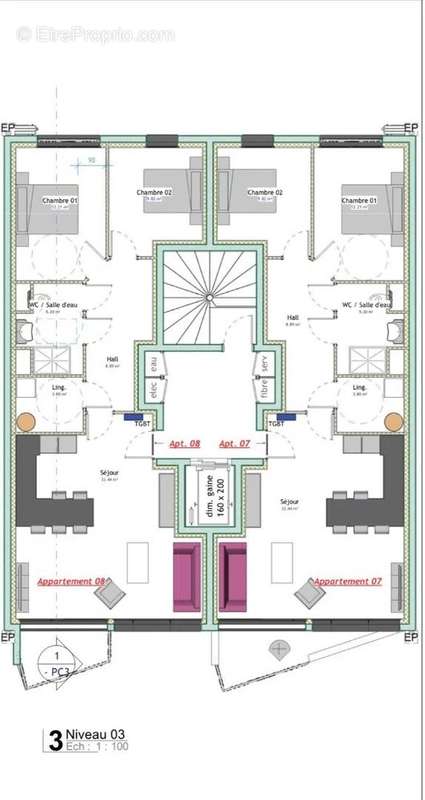 Appartement à CAMIERS