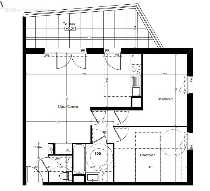 Appartement à CASTELNAU-LE-LEZ