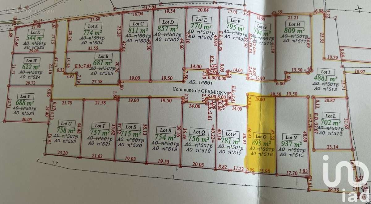 Photo 2 - Terrain à GERMIGNY