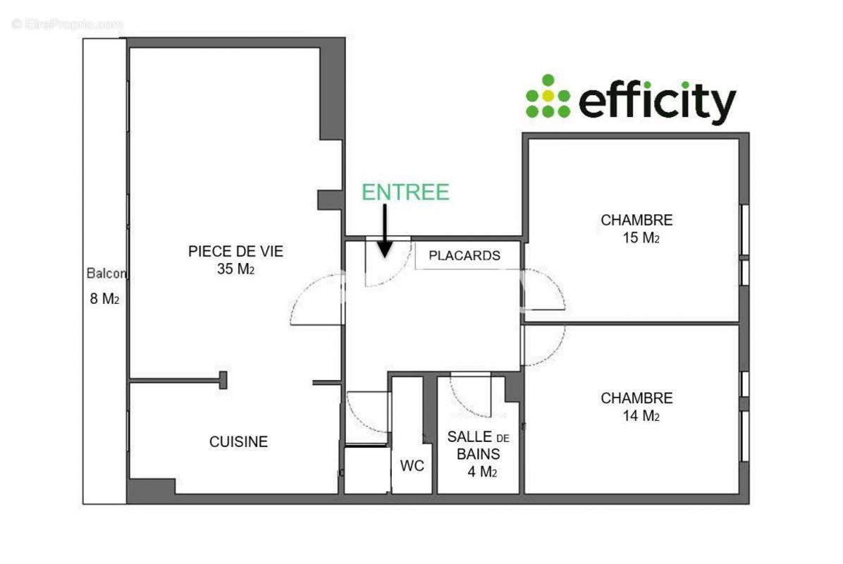 Appartement à CHATENAY-MALABRY