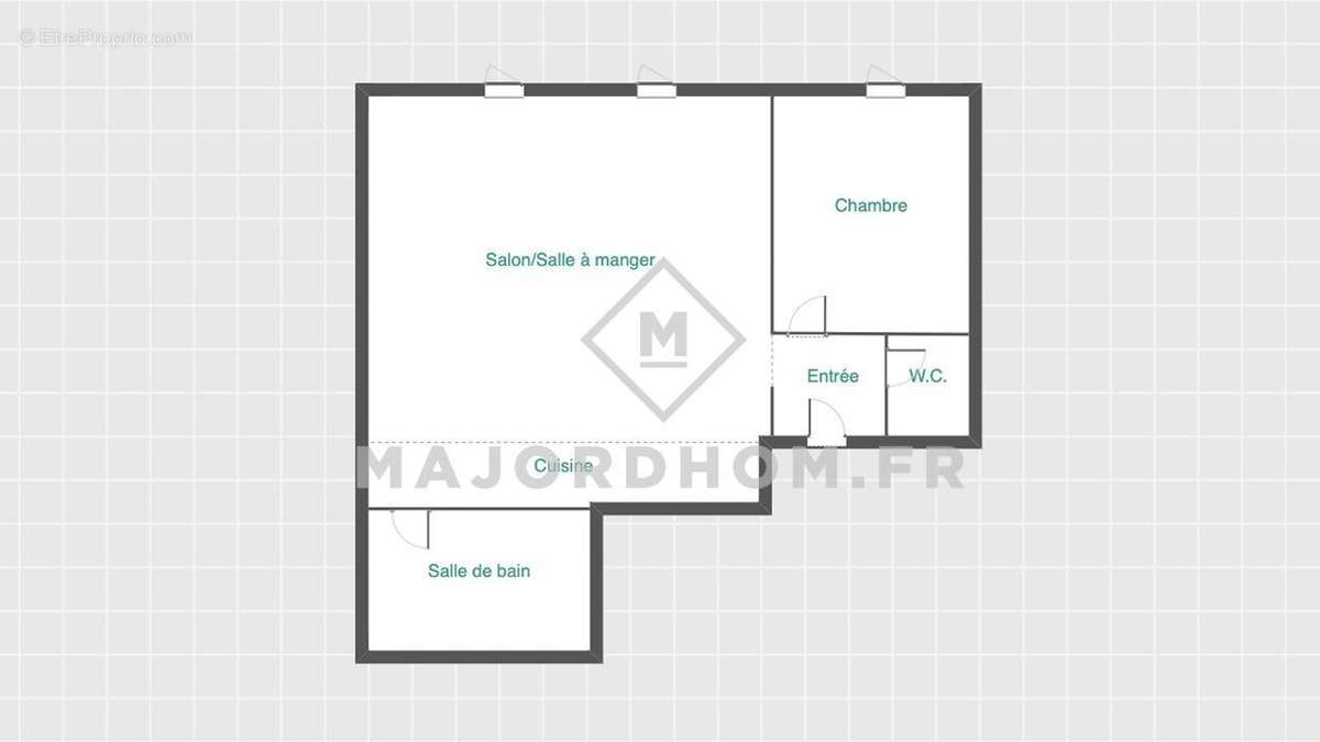 Appartement à MARSEILLE-4E