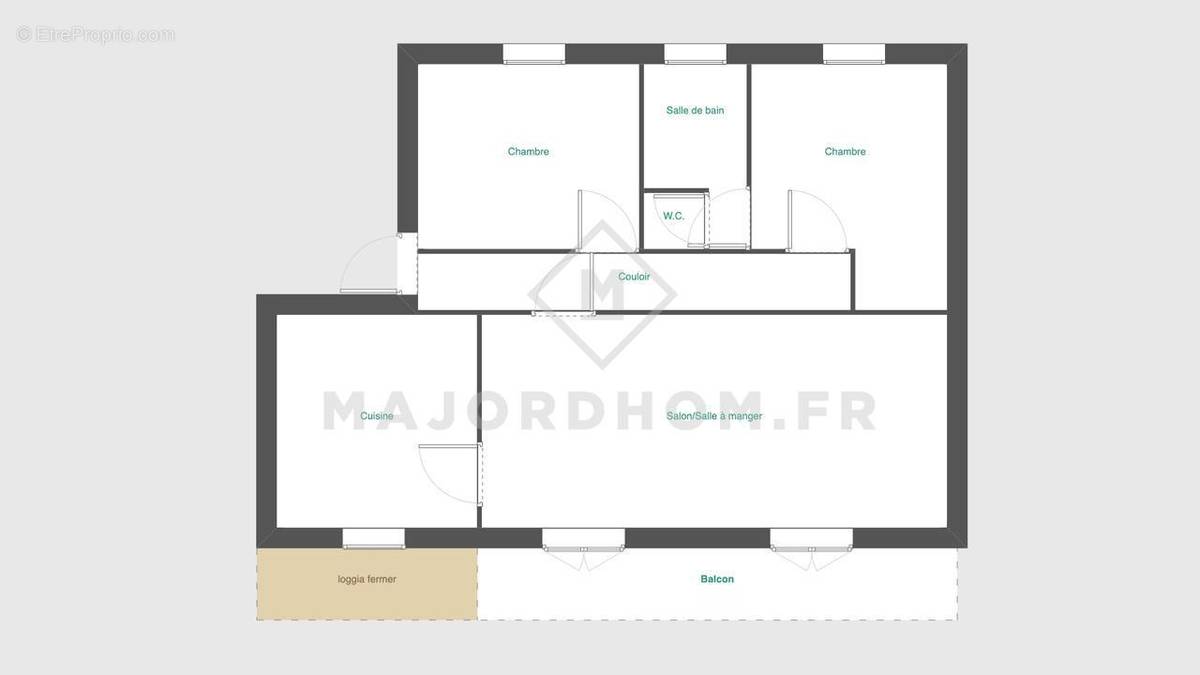 Appartement à MARSEILLE-9E