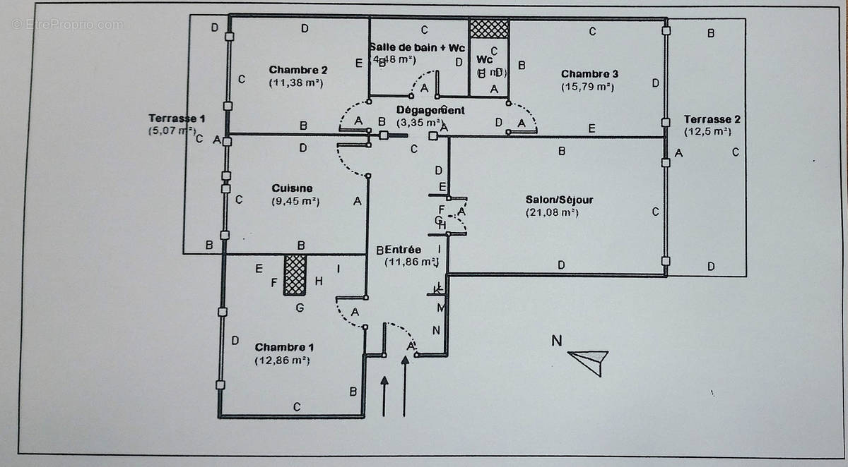 Appartement à LE CANNET