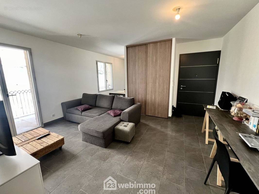 L&#039;espace séjour mesure 20m2... - Appartement à SAN-MARTINO-DI-LOTA