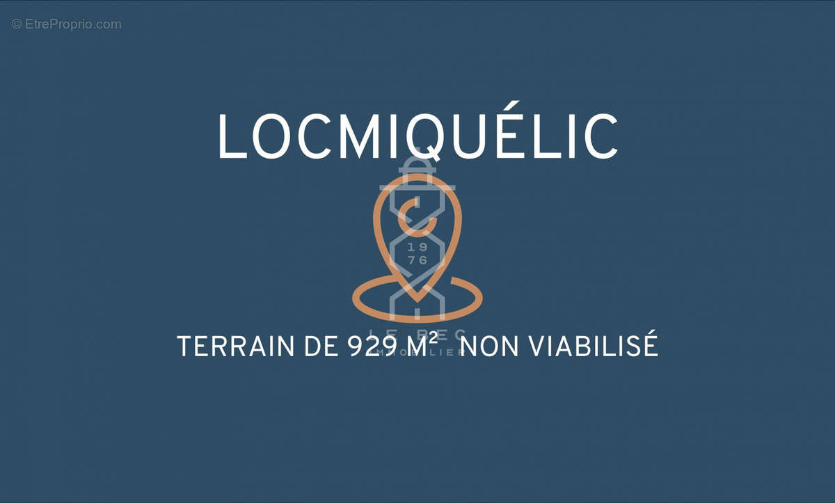 Terrain à LOCMIQUELIC