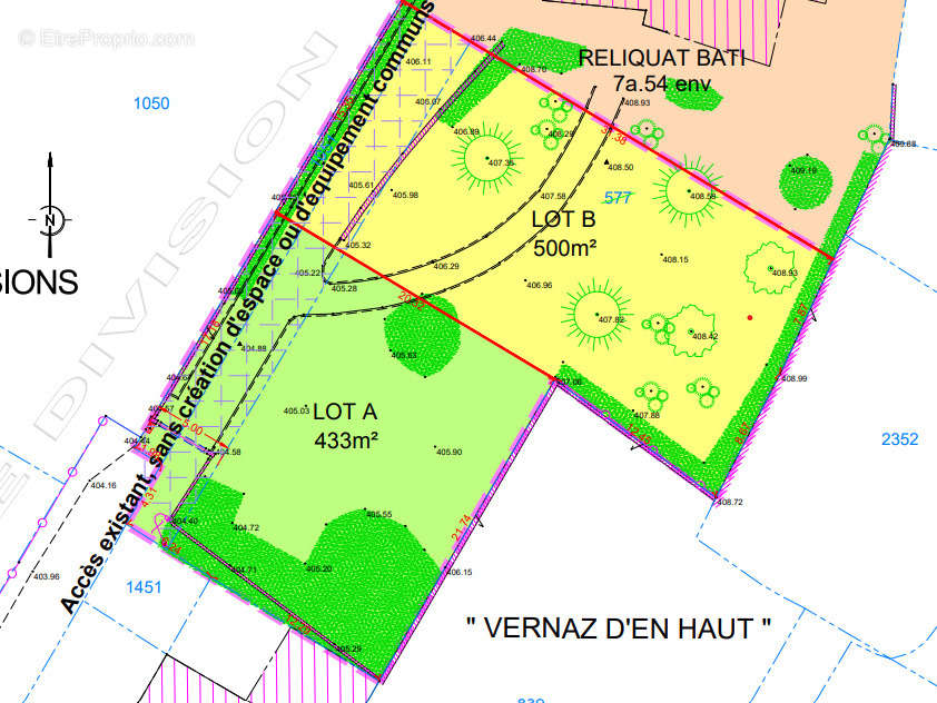 Terrain à GAILLARD